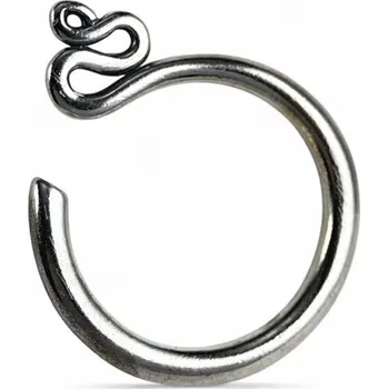 Náušnice Drakkaria SLOVANSKÁ stříbrná záušnice, Ag 925