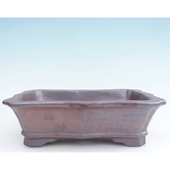 Květináč Keramická bonsai miska 27,5 x 19 x 8 cm kovová