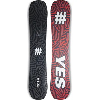 Snowboard snowboard YES Standard BLACK snowboard - délka 159