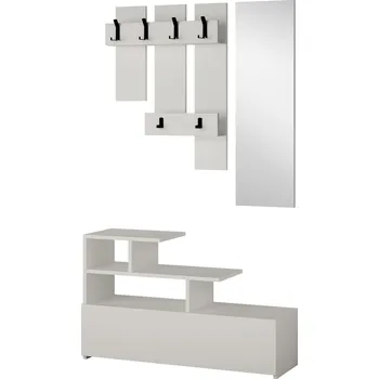 Předsíňová stěna Houseland Vesty 222510 bílá