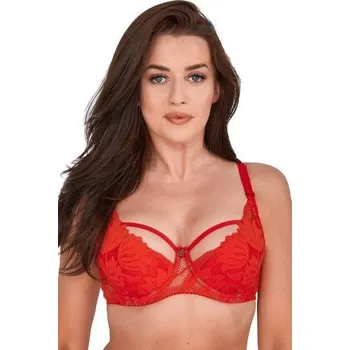 Podprsenka Polovyztužená podprsenka Gaia 1134 Keto Červená 85B