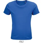 SOL´S PIONEER / Dětské tričko z bio bavlny - royal blue 118-128