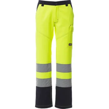 Dámské kalhoty PAYPER CHARTER LADY 001461-0336 / Dámské reflexní kalhoty do pasu - žlutá/navy XS
