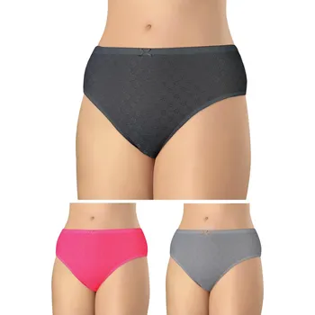 Dámské spodní prádlo Andrie PS 2898 M colour 3ks dámské kalhotky