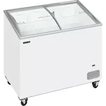48839 Pultová mraznička prosklené oblé víko Tefcold IC 301 SCEB