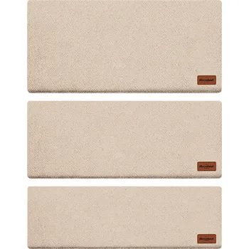 Pelíšek pro kočku RECOBED Podložka na parapet Bukla béžová M 25 cm x 60 cm x 2 cm