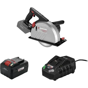Okružní pila PARKSIDE PERFORMANCE® Aku ruční okružní pila na kov PPMSA 20-Li A1, Smart 8 Ah