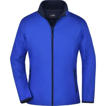 DAIBER JN 1129 / Dámská 2-vrstvá promo softshellová bunda - nutic blue/navy XL