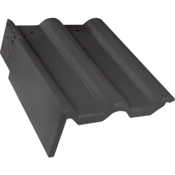 betonová krytina BRAMAC Classic Taška krajní levá břidlicově černá (standard)