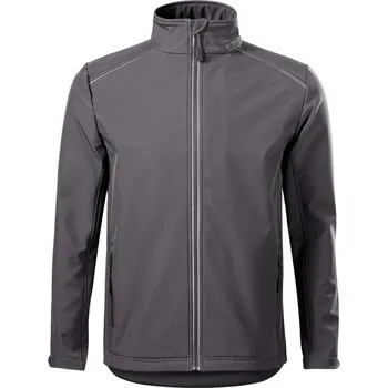 Pánská softshellová bunda MALFINI VALLEY 536 / Pánská softshellová bunda - ocelově šedá S