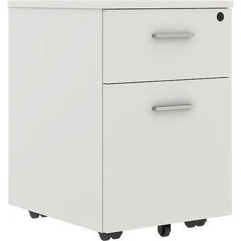 Zásuvkový kontejner AlzaErgo File Cabinet WD10 Splinter bílý