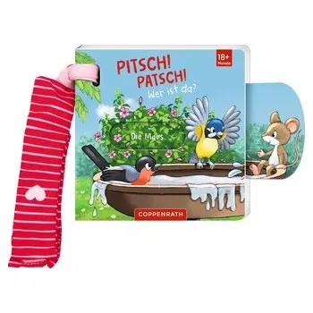 První čtění Mein Schieberbuch für den Buggy: Pitsch! Patsch! Wer ist da? - Flad, Antje