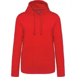 KARIBAN VINTAGE K489 / Pánská mikina s kapucí - red 4XL