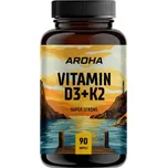 Aroha Vitamin D3+K2 90 tbl.