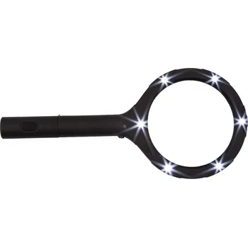Lupa Lupa se světlem 6LED