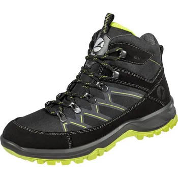 Pracovní obuv ALBATROS ARDEN BLACK CTX MID S40 / Outdoorová kotníková obuv s membránou - černá 47