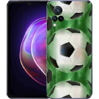 Fotbalový míč Gelový kryt mmCase na Vivo V21 4G/5G - fotbalový míč