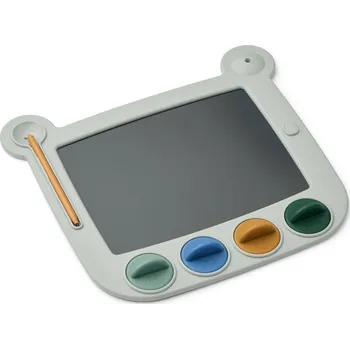 Magnetická kreslící tabulka Kreslicí tablet s razítky LIEWOOD Venzora Dove Blue Multi Mix