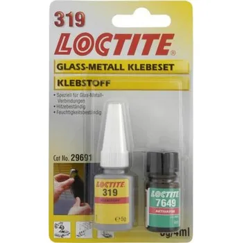 Průmyslové lepidlo LOCTITE – 319/7649 lepení sklo-kov- sada 4ml