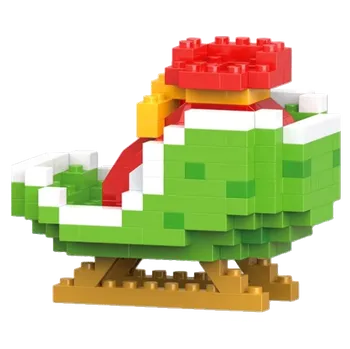 ostatní stavebnice Lele Brother Sáňky vánoční stavebnice