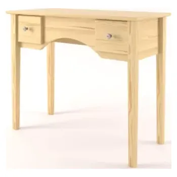 Psací stůl Interier-Stejskal | Stolek Castello masiv borovice S36 - Castello dekory Bílá lak