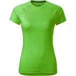 MALFINI DESTINY 176 / Dámské rychleschnoucí tričko - jablíčkově zelená S