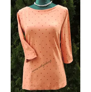 Dámské tričko Praktické dámské triko Májaoranžové