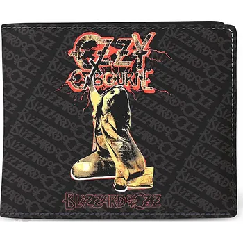 Peněženka Ozzy Osbourne peněženka PU 11 x 10 x 1 cm, Blizzard of Oz Black
