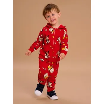 Chlapecké kalhoty Sinsay - Kalhoty joggers Mickey Mouse - červená - 058FX-33X - 058FX-33X-98
