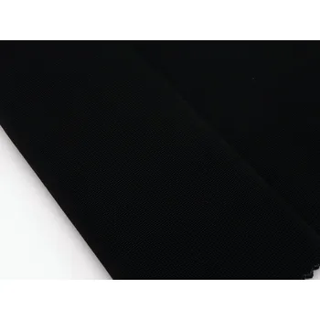 CANVAS 260/26 černá 150 cm /ZBYTKOVÁ METRÁŽ