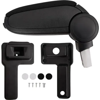 Autosedačka zahrada-XL Loketní opěrka do auta černá 14,5 x 32 x (27–46) cm ABS 154649