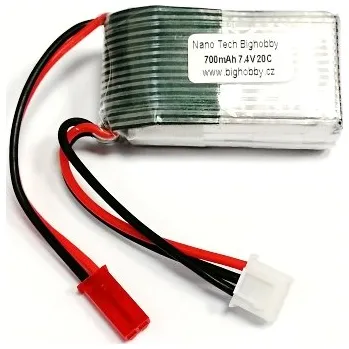 Li-pol baterie 900mAh 2S 25C (35C) - JST Bighobby-NANO Tech