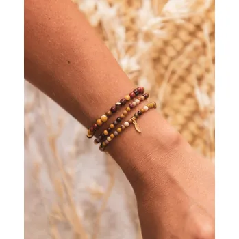 Náramek Náramky MRS. ERTHA Mother & Daughter Mookaite