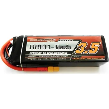 Bighobby-Nano Tech Li-pol baterie 3500mAh 4S 60C (120C) Bighobby- NANO Tech