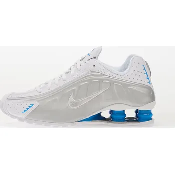 Dámské tenisky Tenisky Nike Shox R4 White/ Metallic Silver-Blue Hero EUR 39