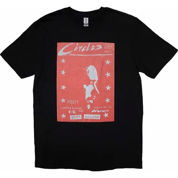 Pánské tričko Post Malone tričko, Circles Live Black, pánské XL