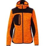 PAYPER TRIP LADY 000454-0103 / Technická bunda se softshellovou vsadkou - orange fluo/black XL