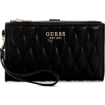 Peněženka Guess Dámská peněženka LARGE QG8122157 Black + 2 měsíce na vrácení zboží