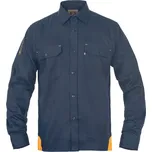 CERVA NUT FR / Multinormní košile s dlouhým rukávem - námořní modrá S