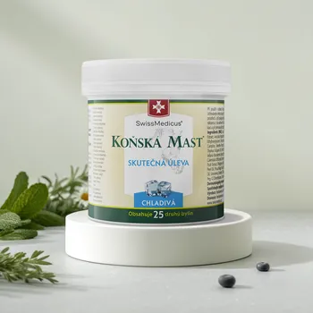 Masážní přípravek Koňská mast® chladivá 250 ml