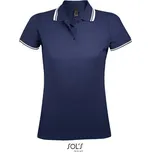 SOL´S PASADENA / Dámská polokošile - french navy/white L