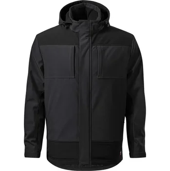 RIMECK VERTEX W55 / Zimní softshellová bunda - ebony gray M