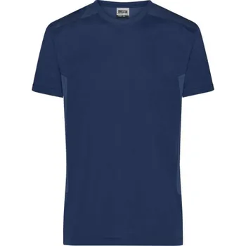 Pánské tričko DAIBER JN 1824 / Pánské pracovní tričko - navy/navy 4XL