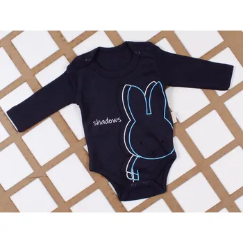 Kojenecký body Dětské body Shadows tm.modré 62