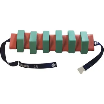 Vodní sport Plavecký pás 1300 ZELENÝ, zeleno-červený