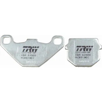 Brzdová destička Sada brzdových destiček, kotoučová brzda TRW MCB519EC