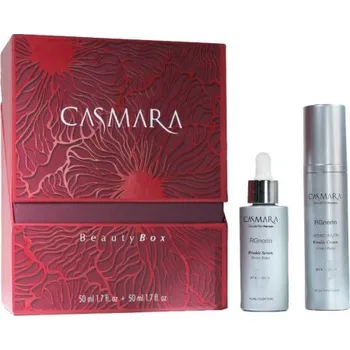 Kosmetická sada Casmara RGnerin Vánoční Set - Protivráskový krém pro normální pleť 50 ml + Regenerační protivráskové sérum 50 ml Dárková sada