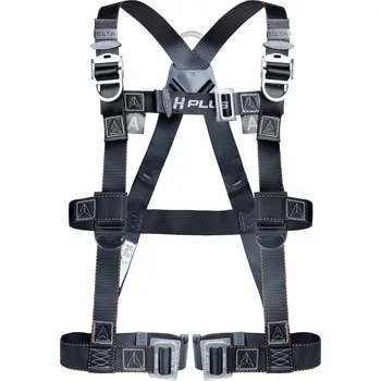 Postroj pro psa DELTA HAR23H / Tříbodový postroj, typ H Plus - černá S/M/L