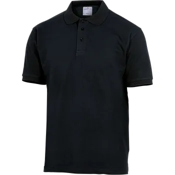 Pánské tričko DELTA AGRA / Unisex polokošile ze 100% bavlny - černá XL