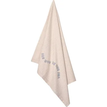 Plážová osuška LIEWOOD Paige Proužky Sorbet Rose / Creme de la Creme